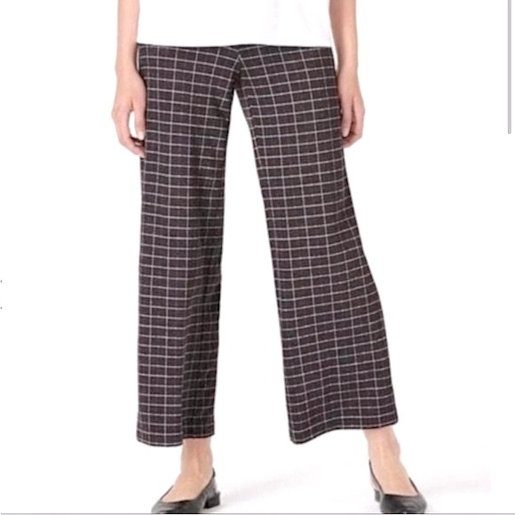 J Jill Ponte Windowpane Full Leg Crop - Picture 11 of 11